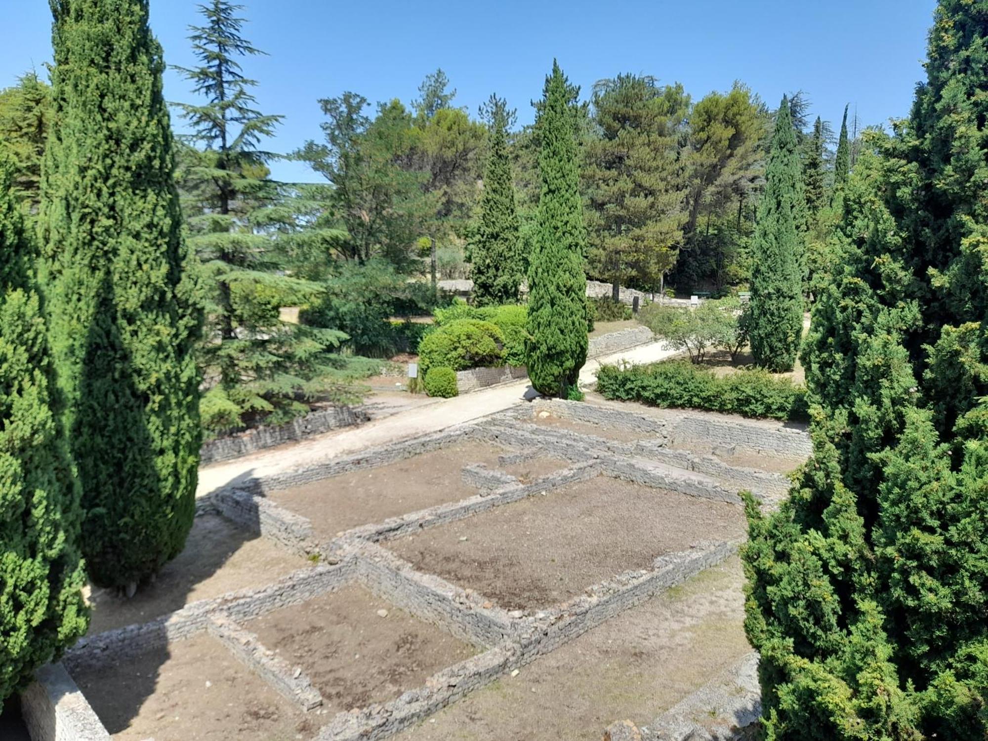 Grande Terrasse Et Vue Sur Le Site Antique Apartman Vaison-la-Romaine Kültér fotó